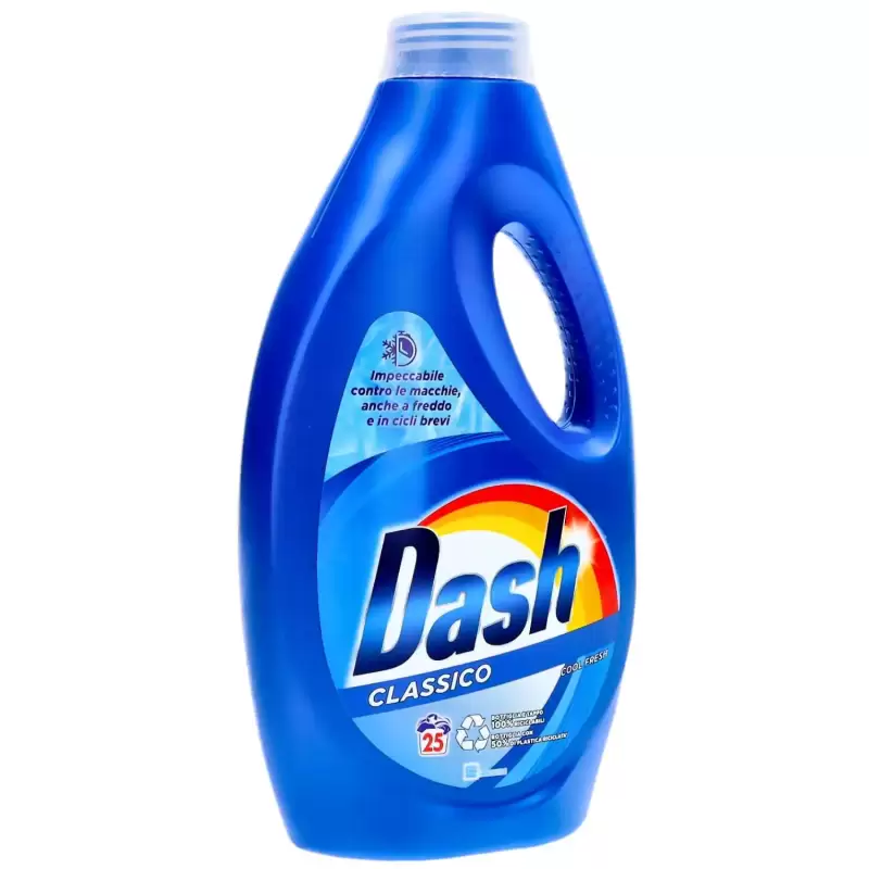 Dash Detergent lichid Automat Clasic 25x2 spalari, 1250 ml Bax 2 buc.